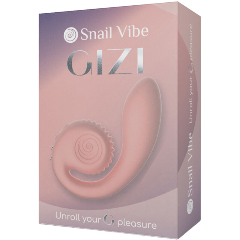 SNAIL VIBE - GIZI DUAL STIMULATOR PINK - My naughty haven #
