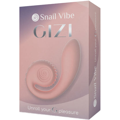 SNAIL VIBE - GIZI DUAL STIMULATOR PINK - My naughty haven #