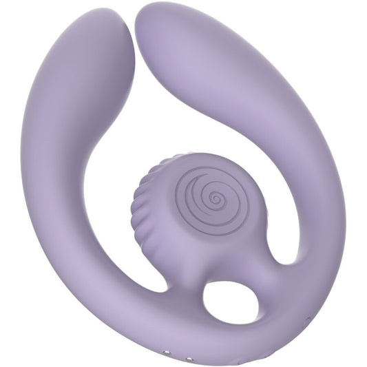 SNAIL VIBE - GIZI DUO COUPLES STIMULATOR REMOTE CONTROL LILAC - My naughty haven #