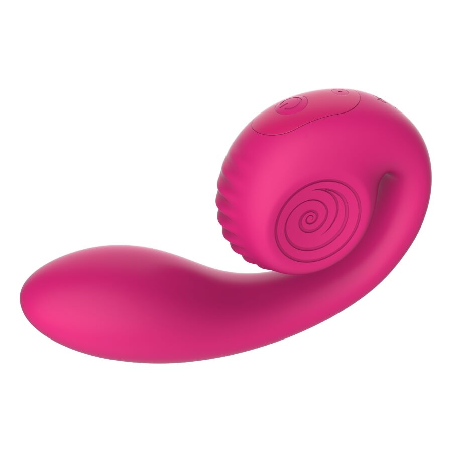 SNAIL VIBE - GIZI LITE DUAL G-SPOT & CLITORAL PINK VIBRATOR - My naughty haven #