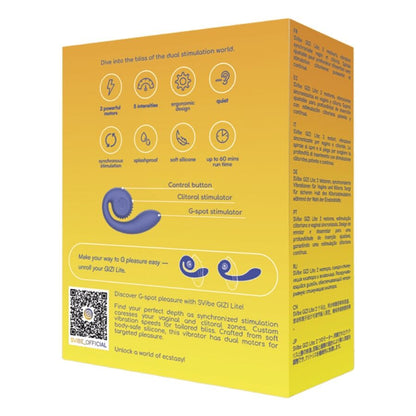 SNAIL VIBE - GIZI LITE DUAL G-SPOT & CLITORAL PURPLE VIBRATOR - My naughty haven #