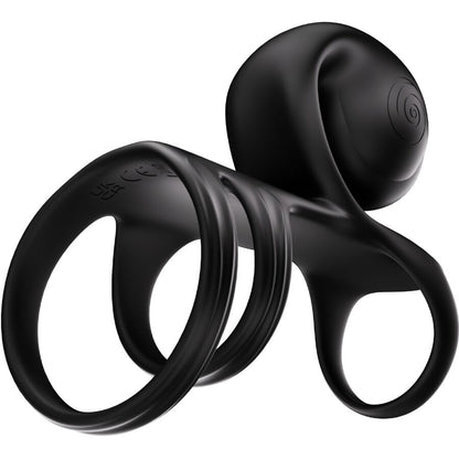 SNAIL VIBE - JOVI ARC COUPLE RING REMOTE CONTROL BLACK - My naughty haven #