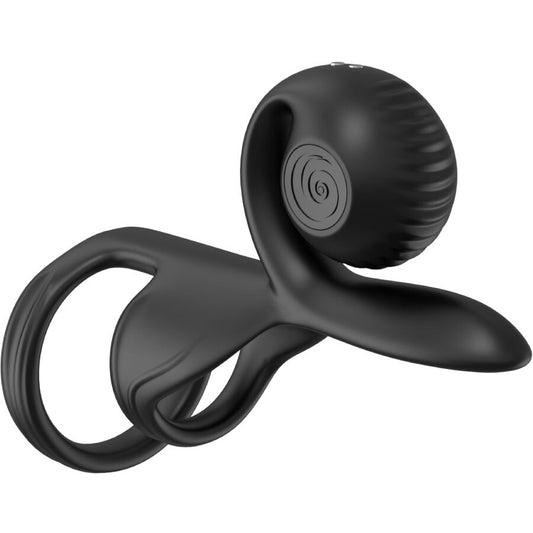 SNAIL VIBE - JOVI COUPLES RING REMOTE CONTROL BLACK - My naughty haven #