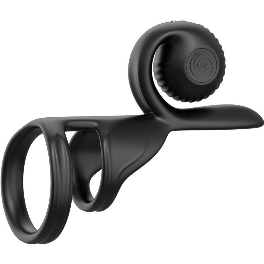 SNAIL VIBE - JOVI COUPLES RING REMOTE CONTROL BLACK - My naughty haven #