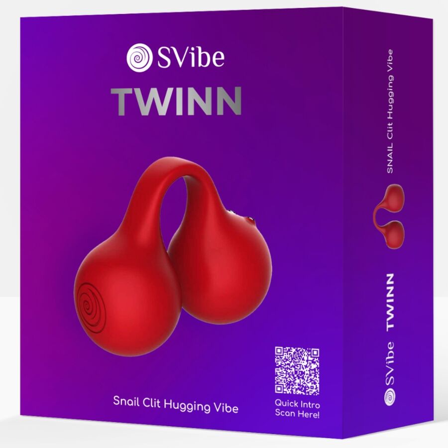 SNAIL VIBE - TWINN CHERRY FINGER VIBRATOR - My naughty haven #