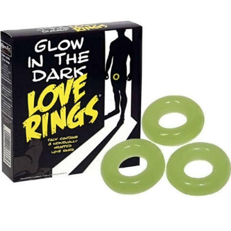 SPENCER & FLEETWOOD - PACK 3 FLUORESCENT RINGS - My naughty haven #