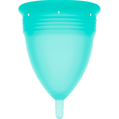STERCUP - FDA SILICONE MENSTRUAL CUP AQUAMARINE - SIZE S - My naughty haven #