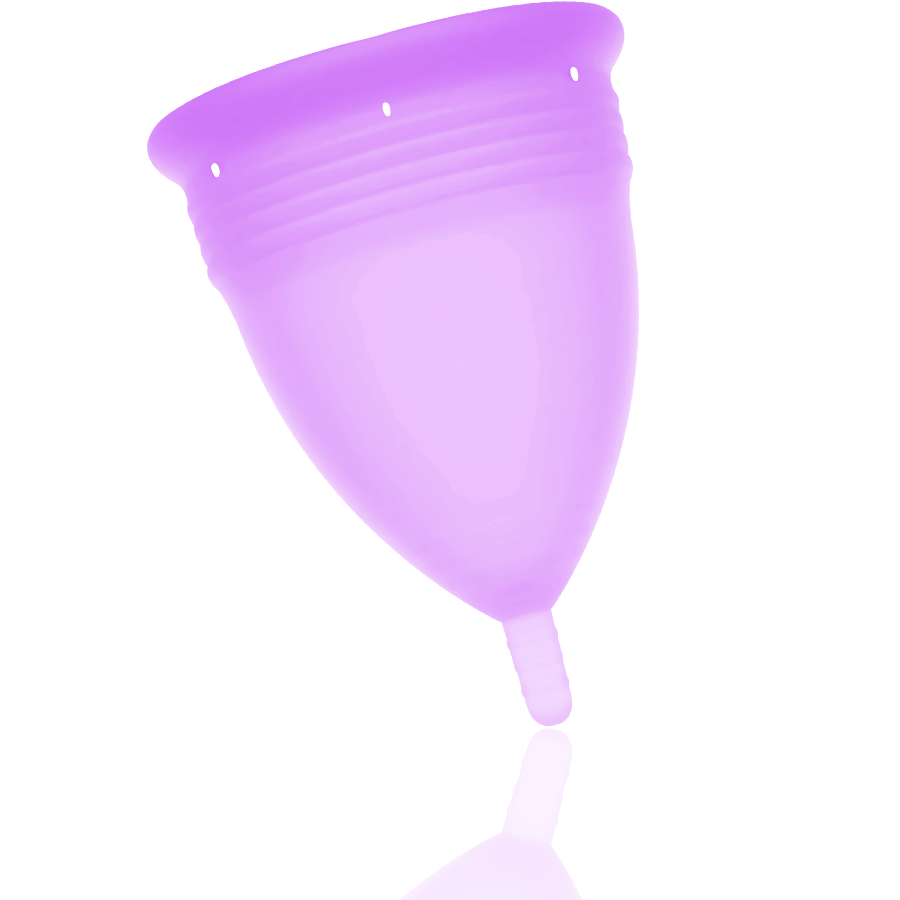 STERCUP - FDA SILICONE MENSTRUAL CUP VIOLET - SIZE S - My naughty haven #