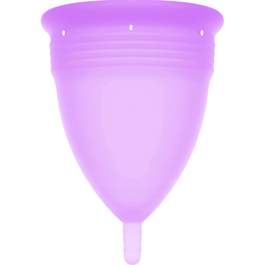 STERCUP - FDA SILICONE MENSTRUAL CUP VIOLET - SIZE S - My naughty haven #