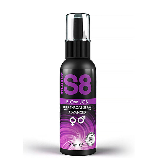 STIMUL8 - S8 BLOW JOB SPRAY DEEP THROAT 30 ML - My naughty haven #