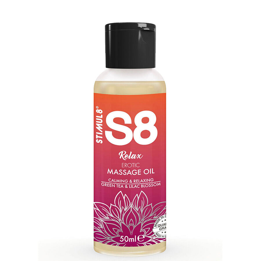 STIMUL8 - S8 MASSAGE OIL BOX 3 X 50 ML - My naughty haven #