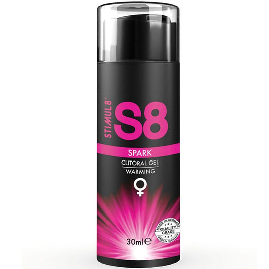 STIMUL8 - S8 SPARK CLITORIS STIMULATING GEL WITH HEAT EFFECT 30 ML - My naughty haven #