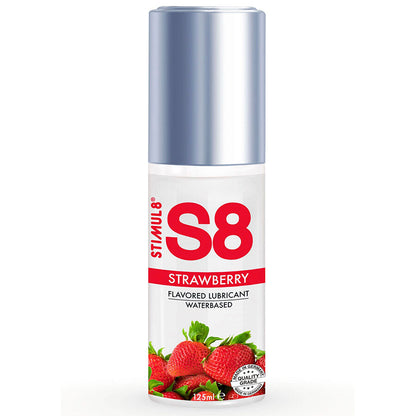 STIMUL8 - S8 STRAWBERRY LUBRICANT 125 ML - My naughty haven #