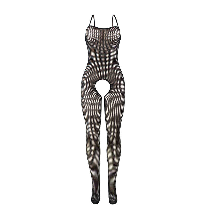 SUBBLIME - 951726 BLACK ELASTIC FISHNET CROTCHLESS BODYSTOCKING ONE SIZE - My naughty haven #