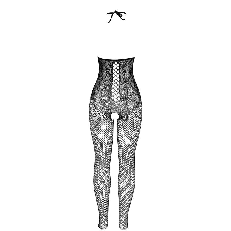 SUBBLIME - 951849 OPEN CUP FISHNET BODYSTOCKING AND HALTER NECK BLACK ONE SIZE - My naughty haven #