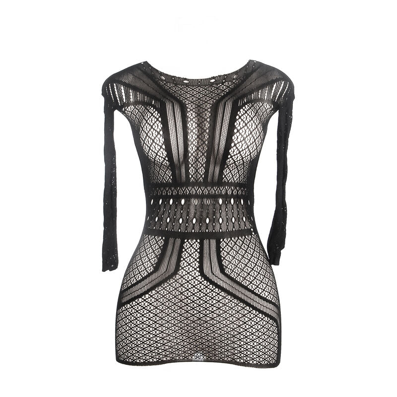 SUBBLIME - 951931 SHORT FISHNET DRESS WITH BARE BACK ONE SIZE - My naughty haven #