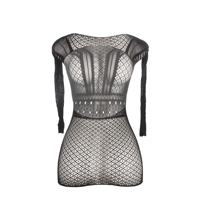 SUBBLIME - 951931 SHORT FISHNET DRESS WITH BARE BACK ONE SIZE - My naughty haven #