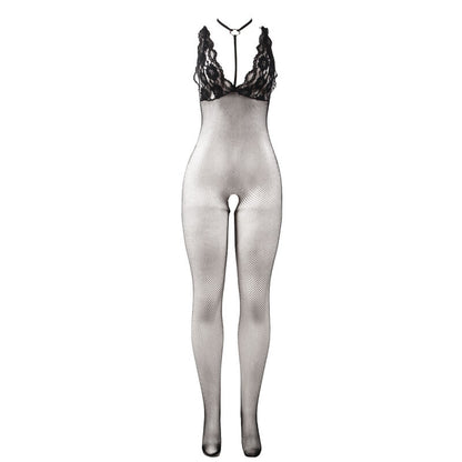 SUBBLIME - 951993 BLACK TRANSPARENT FISHNET CROTCHLESS BODYSTOCKING ONE SIZE - My naughty haven #