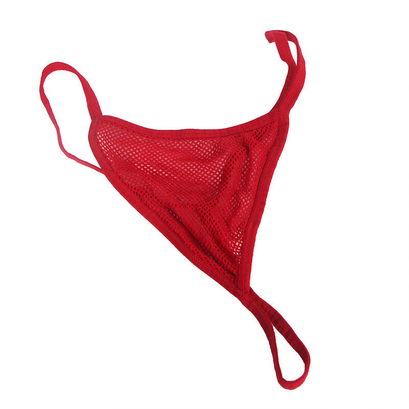 SUBBLIME - 952181 FISHNET BODYSTOCKING WITH GLOVES AND DIAMONDS RED ONE SIZE - My naughty haven #