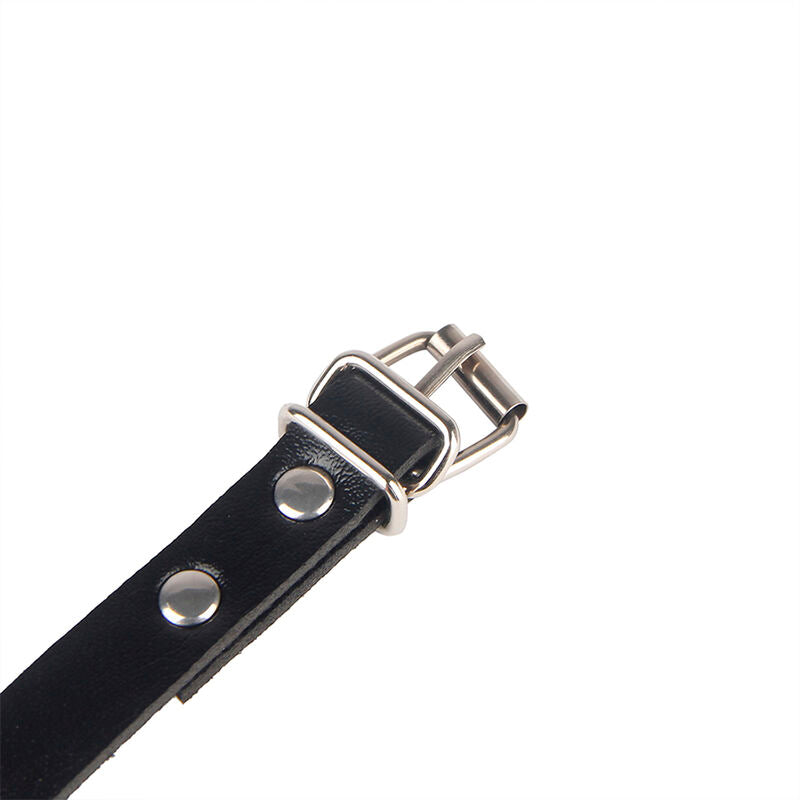 SUBBLIME - 953690 HANDCUFFS WITH BONDAGE BELT BLACK ONE SIZE - My naughty haven #