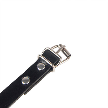 SUBBLIME - 953690 HANDCUFFS WITH BONDAGE BELT BLACK ONE SIZE - My naughty haven #