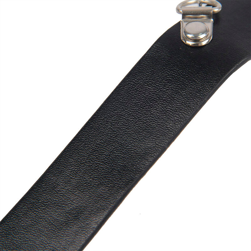 SUBBLIME - 953720 BONDAGE LEATHER STRAP BREAST CLAMPS BLACK ONE SIZE - My naughty haven #