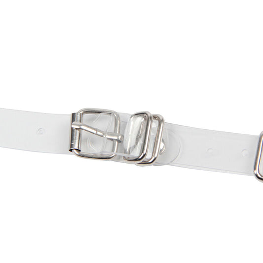 SUBBLIME - 953737 Гръден колан с халки и верижки, сребърен, един размер