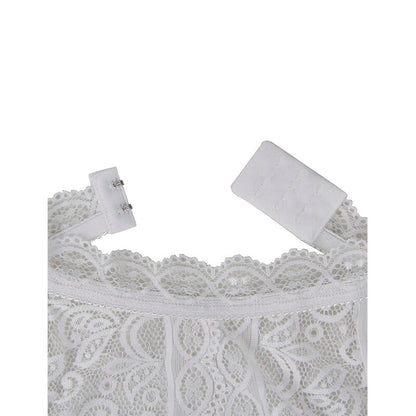 SUBBLIME - 953850 LACE BODYSUIT WHITE S/M - My naughty haven #