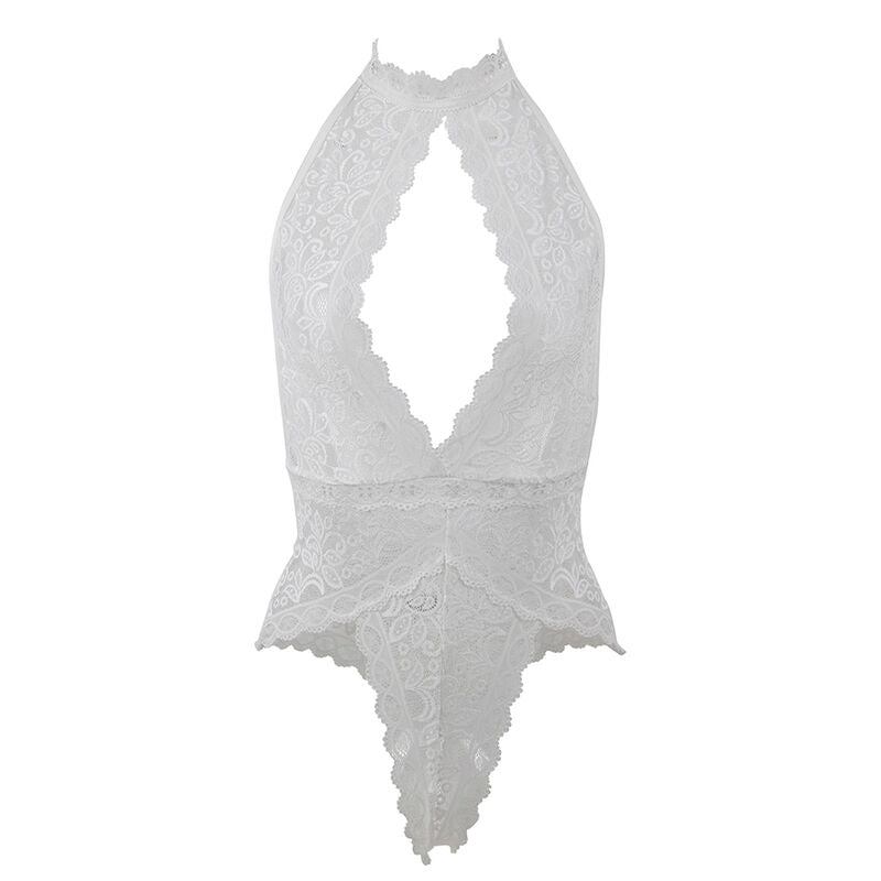 SUBBLIME - 953867 LACE BODYSUIT WHITE L/XL - My naughty haven #