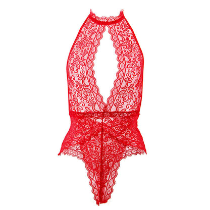 SUBBLIME - 953881 OPEN CUP BODYSUIT RED L/XL - My naughty haven #