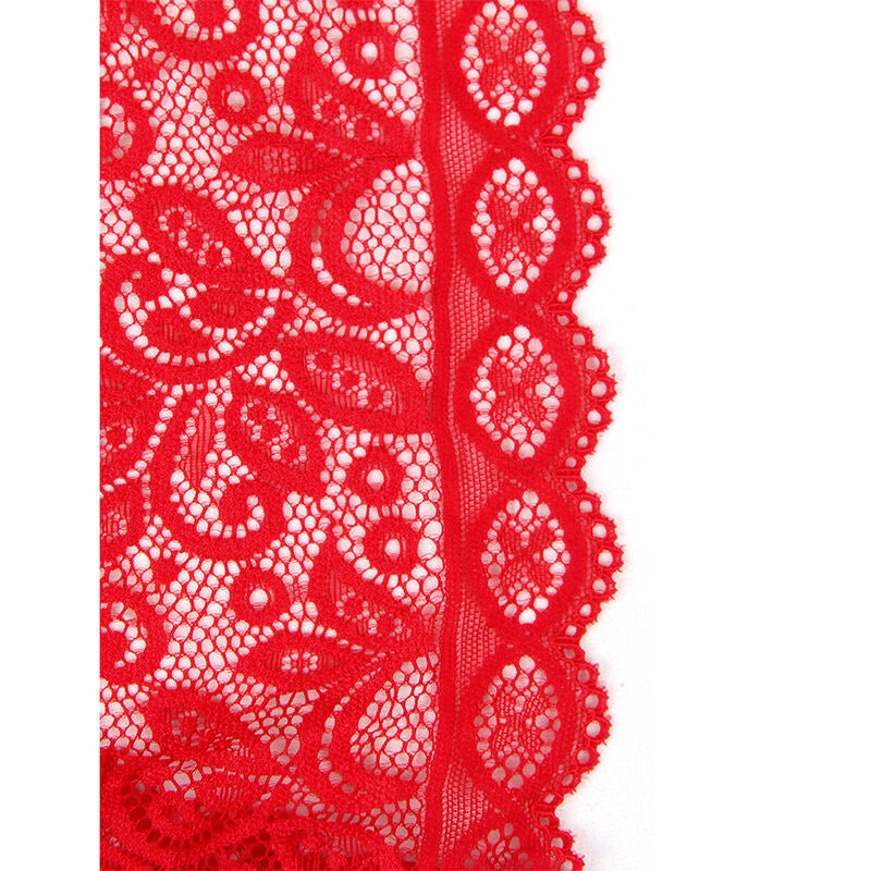 SUBBLIME - 953881 OPEN CUP BODYSUIT RED L/XL - My naughty haven #