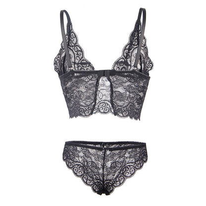 SUBBLIME - 953911 SILK AND LACE NIGHTGOWN + PANTIES BLACK S/M - My naughty haven #