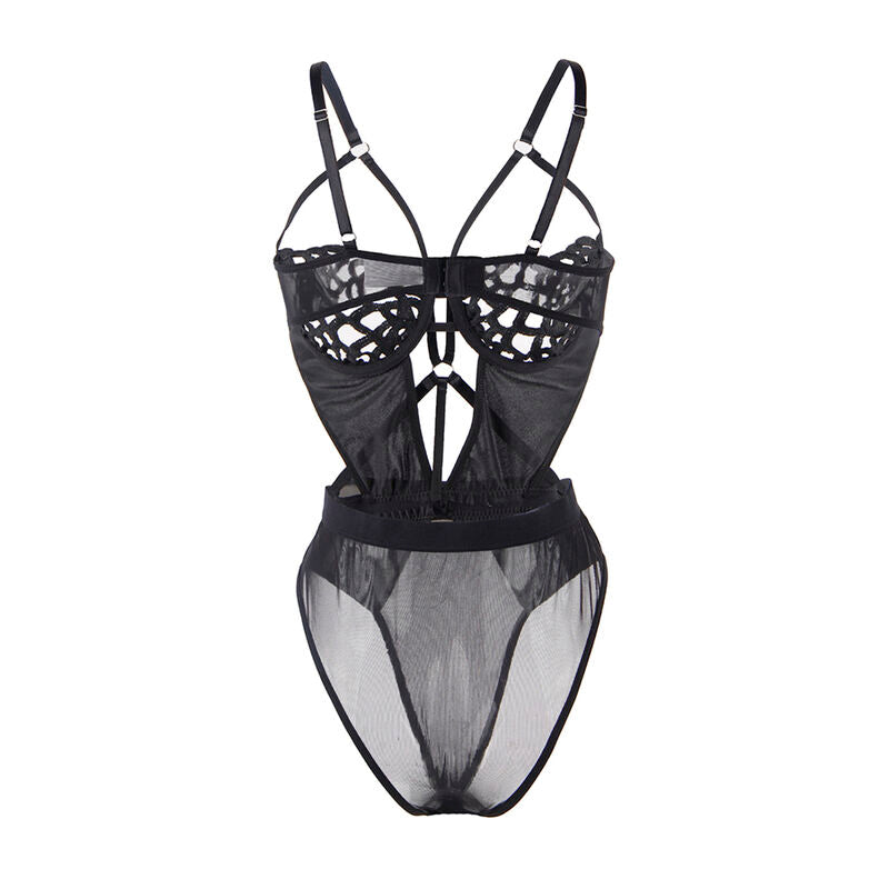 SUBBLIME - 954055 SEXY LACE BODYSUIT BLACK S/M - My naughty haven #