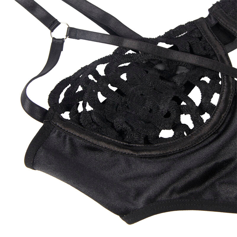 SUBBLIME - 954055 SEXY LACE BODYSUIT BLACK S/M - My naughty haven #