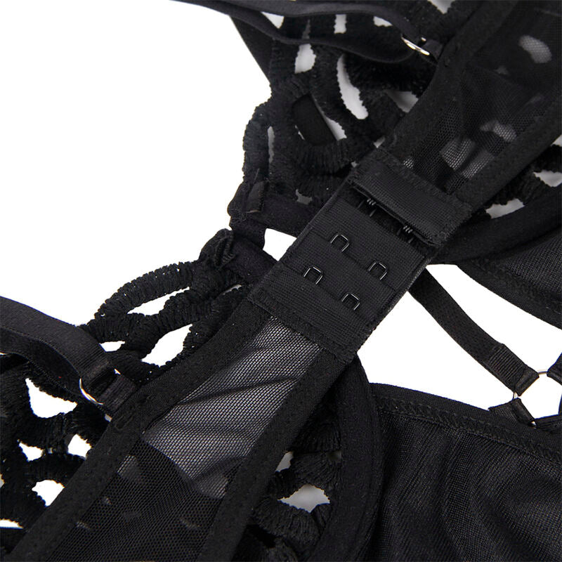 SUBBLIME - 954055 SEXY LACE BODYSUIT BLACK S/M - My naughty haven #