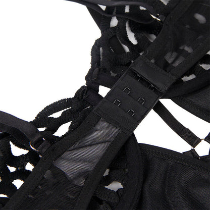 SUBBLIME - 954055 SEXY LACE BODYSUIT BLACK S/M - My naughty haven #