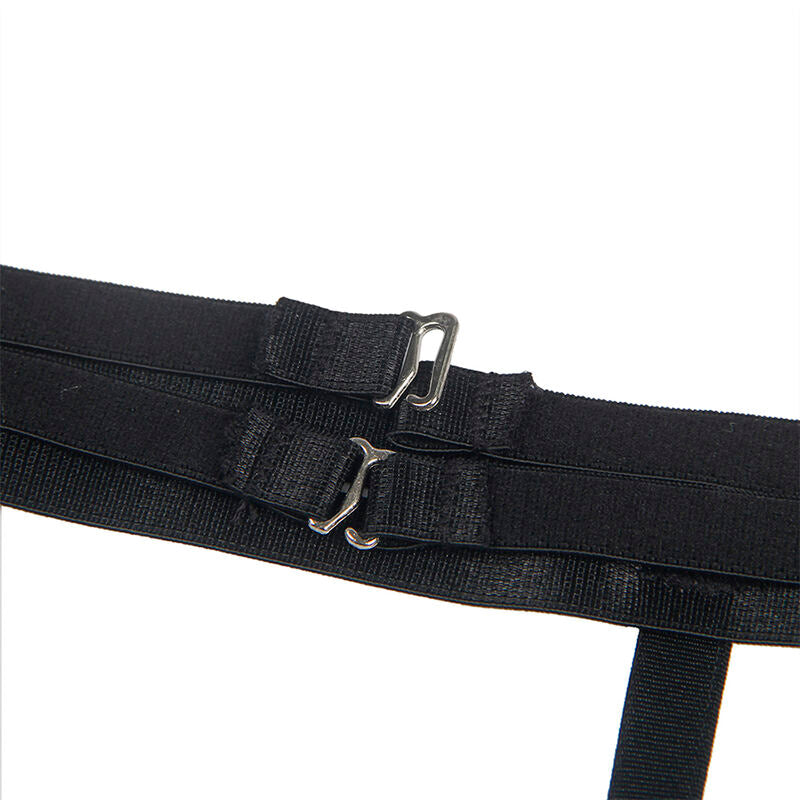 SUBBLIME - 954154 BODY WITH GARTER BELT BLACK L/XL - My naughty haven #