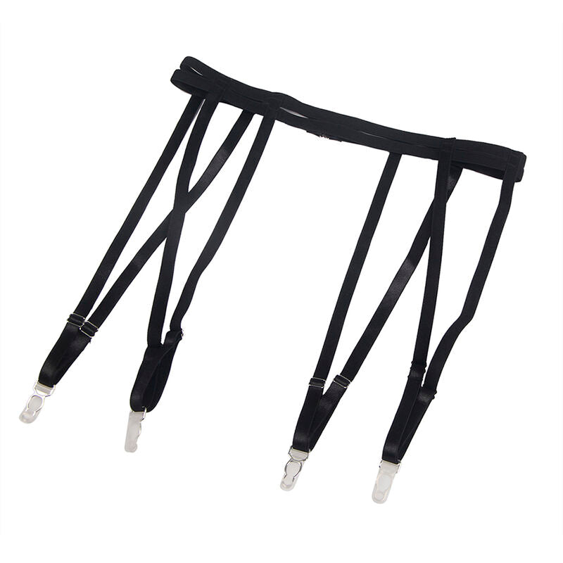 SUBBLIME - 954154 BODY WITH GARTER BELT BLACK L/XL - My naughty haven #