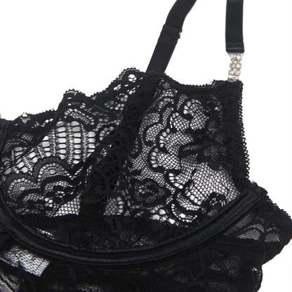 SUBBLIME - 954185 LACE BABYDOLL WITH ADJUSTABLE STRAPS BLACK S/M - My naughty haven #