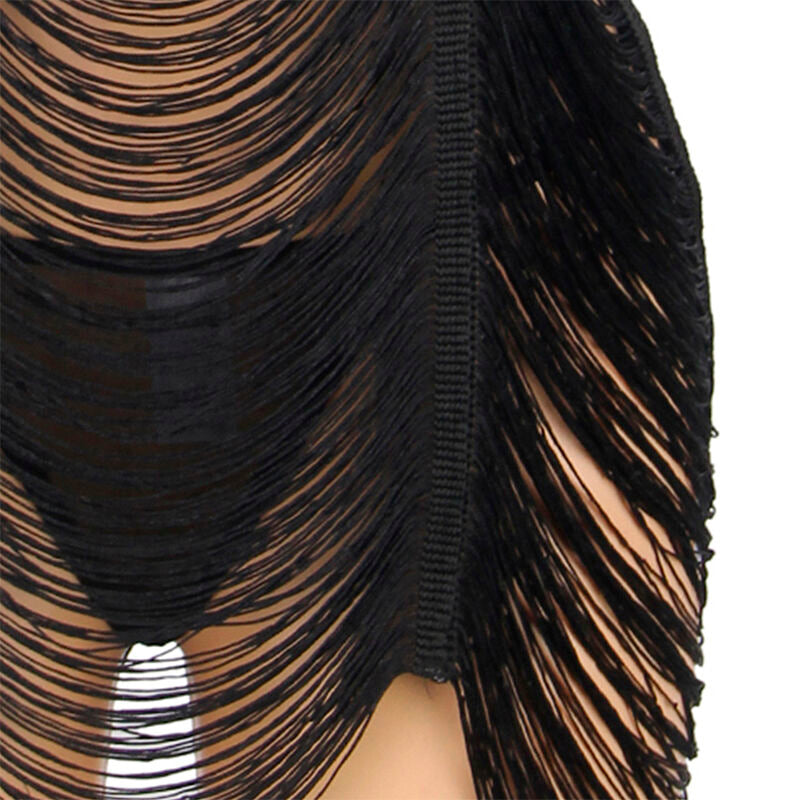SUBBLIME - 954239 STRAPPY DRESS + THONG BLACK L/XL - My naughty haven #