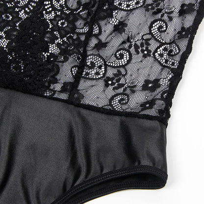 SUBBLIME - 954383 SEXY BODY WITH GARTER BELT BLACK S/M - My naughty haven #