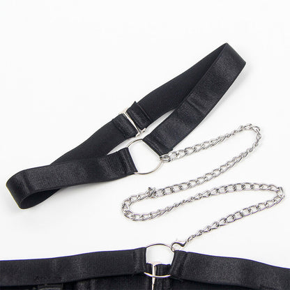 SUBBLIME - 954390 SEXY BODY WITH GARTER BELT BLACK L/XL - My naughty haven #