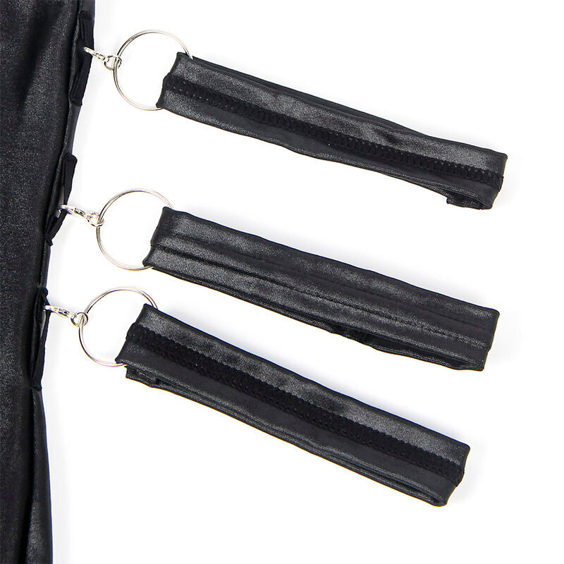 SUBBLIME - 954413 LEATHER BONDAGE BODY BLACK L/XL - My naughty haven #