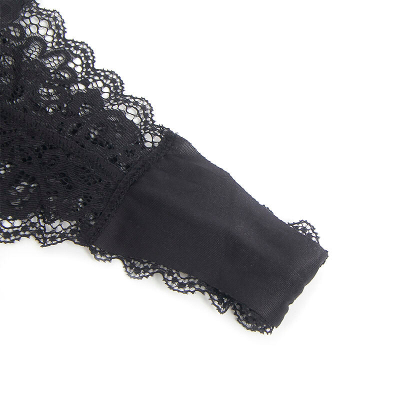 SUBBLIME - 955465 BLACK LEATHER ZIPPER BODY L/XL - My naughty haven #