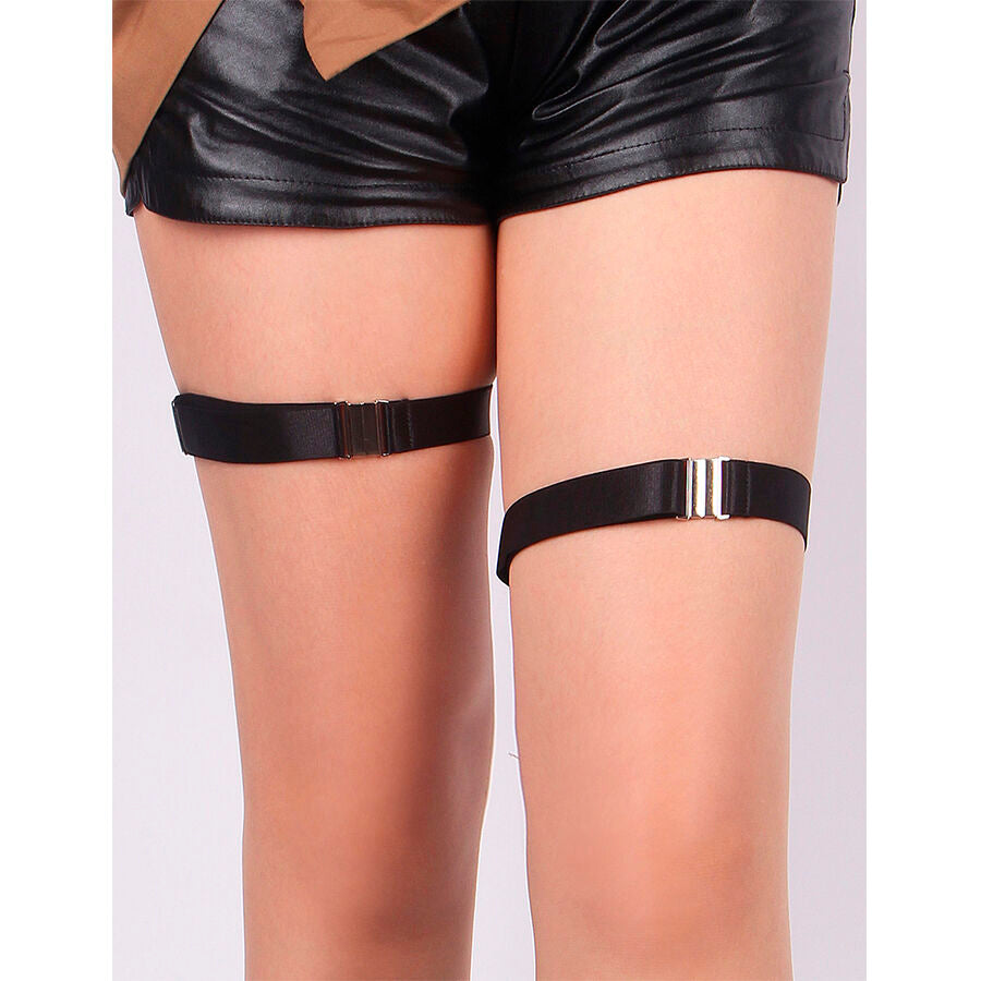 SUBBLIME - 957476 ADJUSTABLE BUCKLES BLACK - My naughty haven #