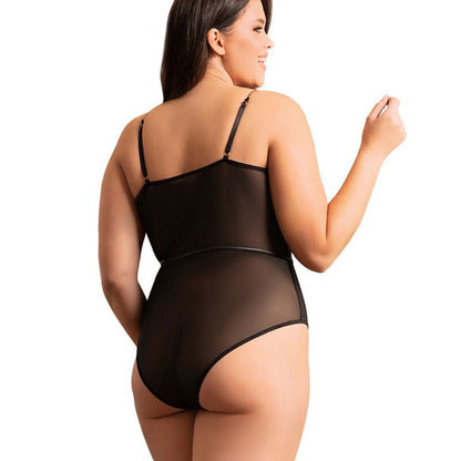 SUBBLIME - BLACK CHAIN SUSPENDERS BODYSUIT S/M - My naughty haven #
