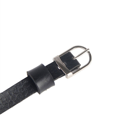 SUBBLIME - CHEST HARNESS LEATHER CHAINS BLACK ONE SIZE - My naughty haven #