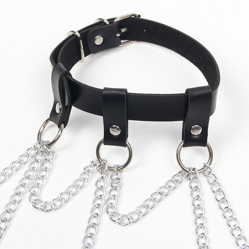 SUBBLIME - FULL BODY HARNESS WITH STAR CHAINDETAIL ONE SIZE - My naughty haven #