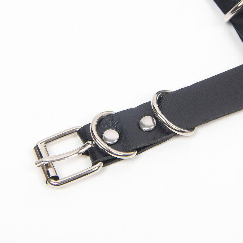 SUBBLIME - HARNESS BRA WITH CHAINDETAIL ONE SIZE - My naughty haven #