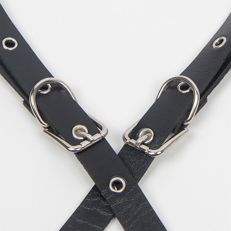 SUBBLIME - HARNESS WITH STRAPS AND CHAINDETAILS ONE SIZE - My naughty haven #